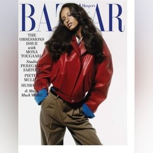 Harper's Bazaar US Magazine October 2025 "The obsessions Issue" Cover Tougaard